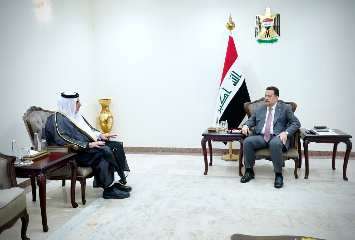 السوداني يبحث مع نائب عن واسط التنسيق البرلماني ودعم المحافظة