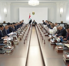 مجلس الوزراء يقر مشاريع قوانين واتفاقيات ويوافق على إجراءات لتعزيز الأمن المائي في البصرة