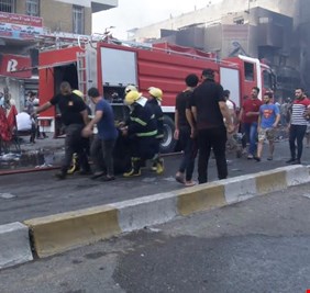 انتحاري يفجر نفسه امام مبنى محافظة ديالى