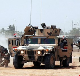 الجيش العراقي يدخل منطقة 