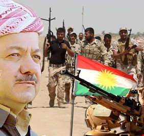 هل سيضرب البارزاني خاصرة الحشد الشعبي، لانقاذ داعش المحاصرة في الحدود العراقية السورية؟