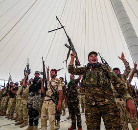 قوات الحشد الشعبي تزف بشارة تحرير البعاج بالكامل