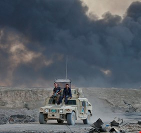 الفسفور الابيض أخر أدعاءات داعش