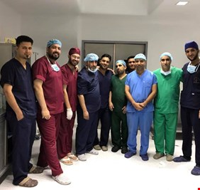 النجف .. مركز الحياة يجري عملية نادرة