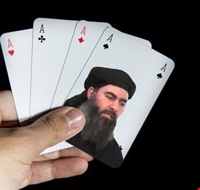 أبو بكرالبغدادي يفاوض مهندس حفرة صدام