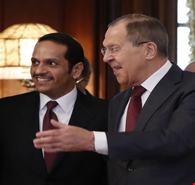 وزير خارجية قطر يجتمع مع لافروف في موسكو السبت المقبل