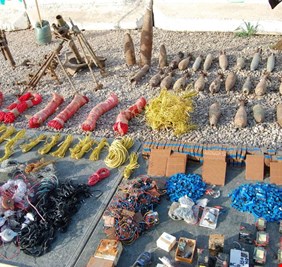 عمليات بغداد: العثور على صواريخ وكدس للعبوات والمواد المتفجرة