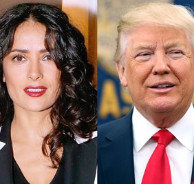 كيف حاول رئيس الولايات المتحدة مغازلة سلمى حايك