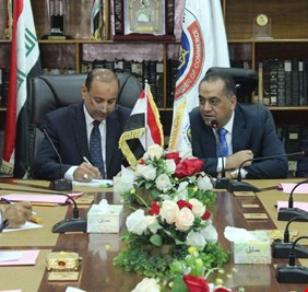 محافظ بغداد يناقش مع تجار بغداد  السبل الكفيلة للنهوض بالقطاع التجاري