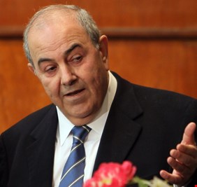 إياد علاوي يهاجم أيران من مصر