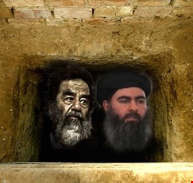 البغدادي وصدام.. خطابات الساعات الأخيرة