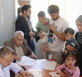 ذي قار تجمع أكثر من ألف قنينة دم تضم فصائل 