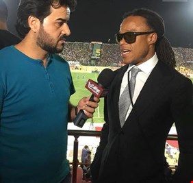 نجم برشلونة سعيد في بغداد