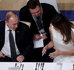 ميلانيا ترامب من نصيب بوتين