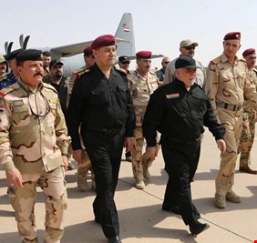 بالصور .. العبادي يصل الموصل لإعلان النصر الكامل