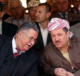 طالباني يوجه ضربة للبرزاني من أيران