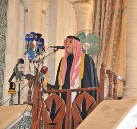 الهميم المتلون .. مع قطر في قطر، ومع السعودية في الرياض، ومع العبادي في الخضراء !!