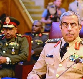 وصول رئيس الاركان السعودي الى بغداد