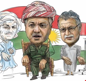 مسعود بارزاني لن أعيش في جلباب أبي
