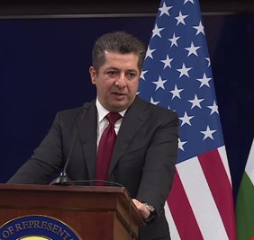 بارزاني من واشنطن : يجب ان نضح حدا لممارسات حكومة بغداد السيئة