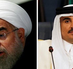 لأول مرة.. أمير قطر في إيران