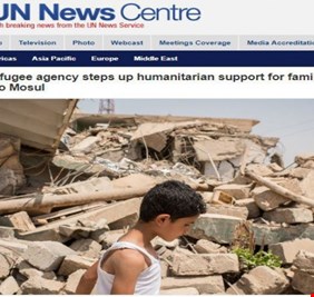 الأمم المتحدة ترحب بجهود القوات العراقية في إزالة مخلفات داعش من الموصل