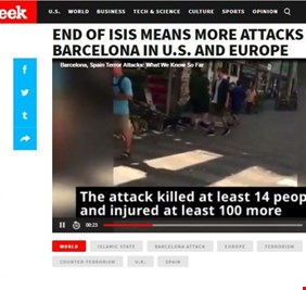 تقرير أمريكي يربط أنتصارات القوات العراقية بالهجمات على أوربا