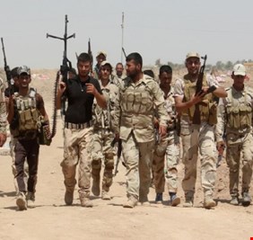 الحشد الشعبي يوضح دوره بتأمين الطريق الدولي في الانبار