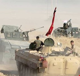 الفرقة الذهبية : 400 م يفصل قواتنا عن مركز تلعفر