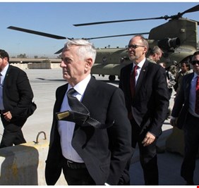 ماتيس في بغداد في زيارة غير معلنة