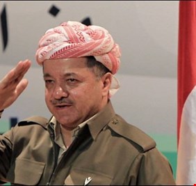 مسعود بارزاني : الاكراد بحاجة الى نشيد وطني وعلم