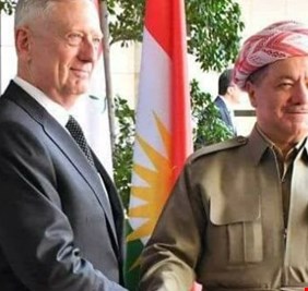 ماتيس لبارزاني: الاستفتاء سيعرقل الحرب على داعش