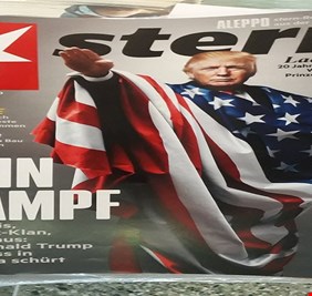 صحيفة المانية توضح العلاقة بين هتلر وترامب