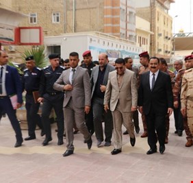 بالفيديو وزيرا الدفاع والداخلية يفتتحان منفذ طريبيل الحدودي