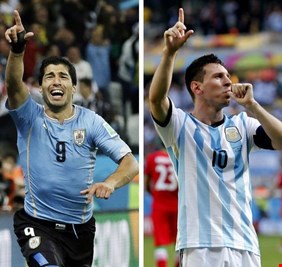 ميسي ضد سواريز اليوم في مباراة نارية، فمن سيفوز على الآخر ويقود بلاده الى روسيا 2018 ؟