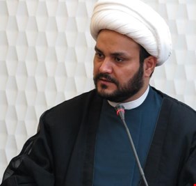 الشيخ اكرم الكعبي للسيد حسن نصر الله :  سنبقى معكم في جبهة واحدة، وسائرين على خطاكم ..