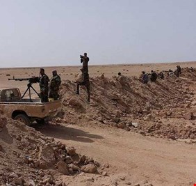 الحشد الشعبي يحبط تعرضا لداعش على قضاء الحضر غرب الموصل