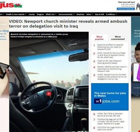 وفد مسيحي تعرض لكمين يكشف عن علاقة سرية بين كردستان و