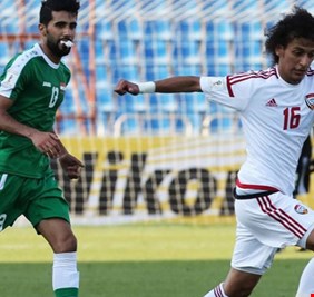 العراق يهزم الامارات , ويرد علي سامي الجابر