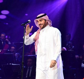 ماجد المهندس يستفز العراقيين ويتغنى بفوز منتخب ( بلده ) السعودي، وبوجه السعد محمد بن سلمان
