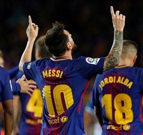 برشلونة يثأر من يوفنتوس بثلاثية نظيفة، وميسي نجم المباراة الأول