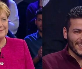 لاجئ سوري يفاجئ ميركل باعترافٍ في لقاء تلفزيوني.. وهكذا كانت ردة فعل مستشارة ألمانيا!