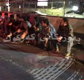 اختطاف عناصر من الحشد الشعبي على يد قوة من البيشمركة في كركوك