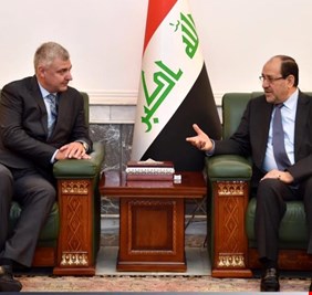 المالكي والسفير الروسي يبحثان استفتاء كردستان