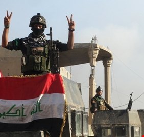 العمليات المشتركة تعلن تحرير قضاء عنة بشكل كامل