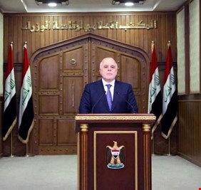 العبادي يتهم المسؤولين الكرد بـ