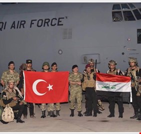 بالصور: وصول القوات الخاصة العراقية الى تركيا قبيل بدء المناورات المشتركة