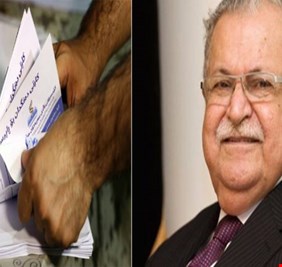 ما علاقة الاستفتاء بوفاة الطالباني؟