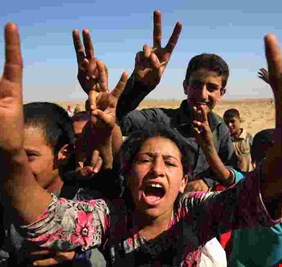 الحويجة بعد التحرير.. فرح رغم الدمار
