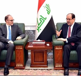 المالكي للسفير الاميركي: ندعم الحوار غير المشروط مع كردستان